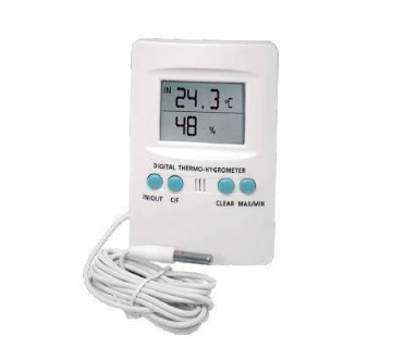 Termohigrómetro Digital Cornwall con Sonda